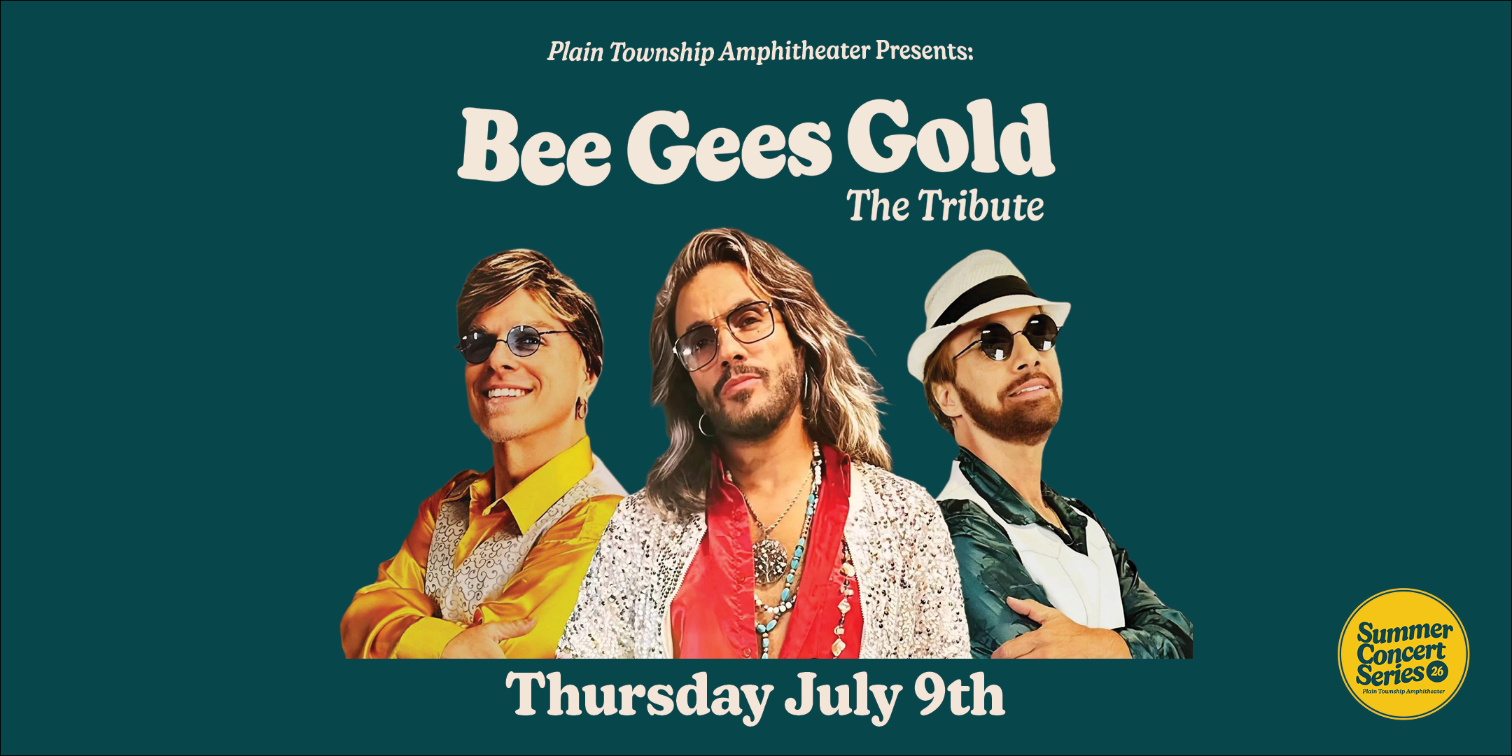 Bee Gees Gold – The Tribute – Plain Township Amphitheater